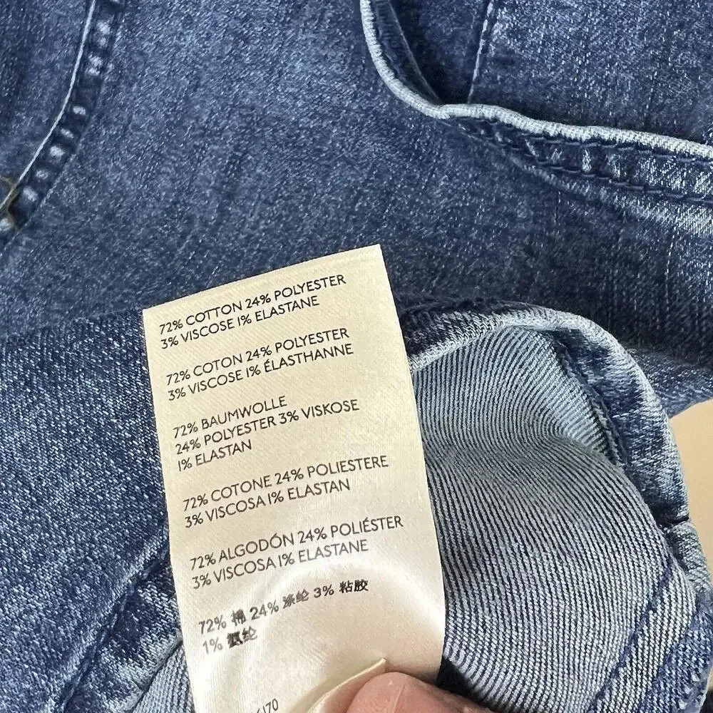 Free People Bo Denim Marine Indigo Mini‎ Dress Jacket S Button Up